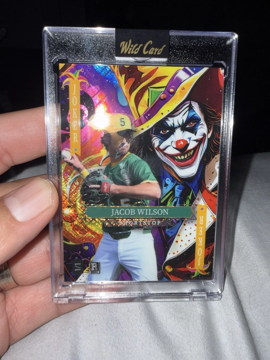 2025 Wild Card Jokers Wild - Jacob Wilson #SDJWM-JWNe09 for sale