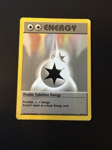 1999 Pokemon Energy Cards