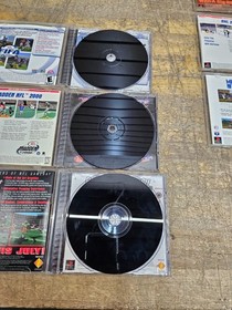 Lot of 8 Playstation Ps1 -Sports Games-NHL, Golf.. & DreamCast Sega NBA 2k