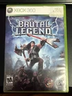 Brutal Legend (Microsoft Xbox 360, 2009) Compete in Box CIB