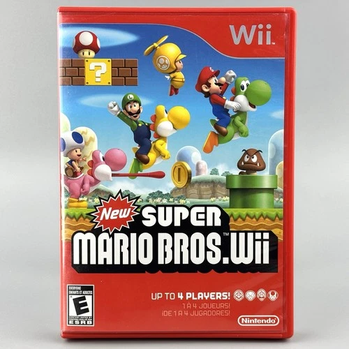 New ListingNew Super Mario Bros. Wii (Nintendo Wii, 2009) Tested, Works