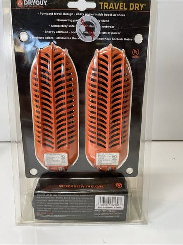 DryGuy Travel Dry kompakter tragbarer Stiefel- und Schuhtrockner mit Zwangsluft/Konvektion - Bild 10 von 11