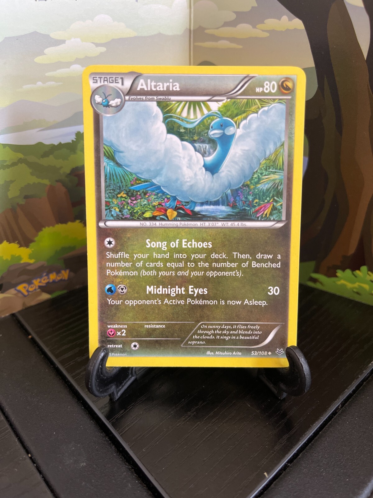 Altaria 53/108 - Roaring Skies - Uncommon - Pokemon Card TCG - LP