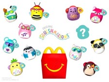 2023 McDONALD'S Squishmallows Squishmallow Plush HAPPY MEAL TOYS Or Set
