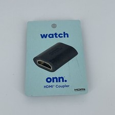 Watch ONN HDMI Coupler Connects 2 HDMI cables together New