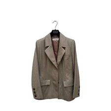 Yves saint laurent Vintage Beige Kaki Blazer Jacket Size 38 fits S US 6