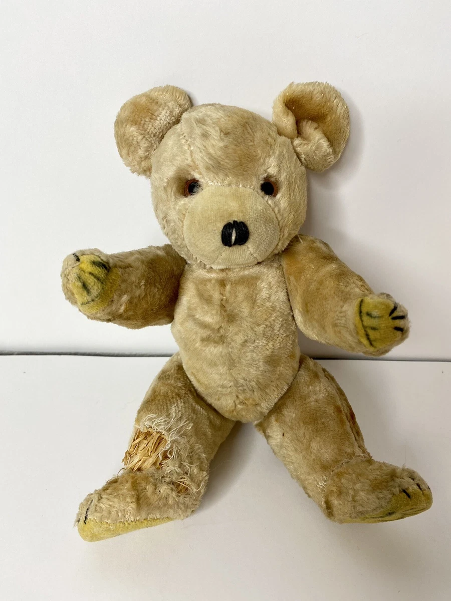 Old teddy bear online stuffed with straw