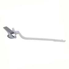 Kohler Style Plastic Toilet Tank Lever - Chrome Handle - Side Mount