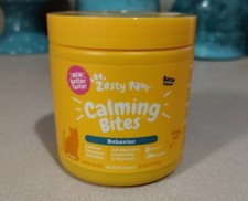 Zesty Paws Calming Bites For Cats - Behavior - Bacon Flavor - Exp: 5/24