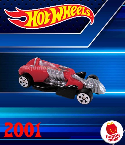 McDonald's 2001 HOT WHEELS Mattel DIECAST Car RACE Monster Truck YOUR Toy CHOICE - Picture 26 of 26