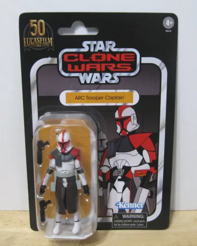 Kenner Star Wars Vintage Collection ~ VC213 Clone Wars ARC Trooper Captain ~ NIP