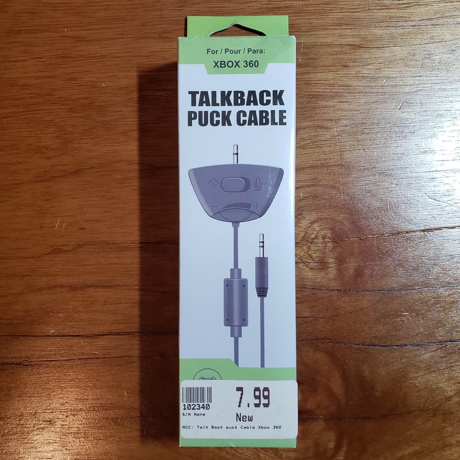 Talkback Puck Cable for Xbox 360 by Tomee eBay