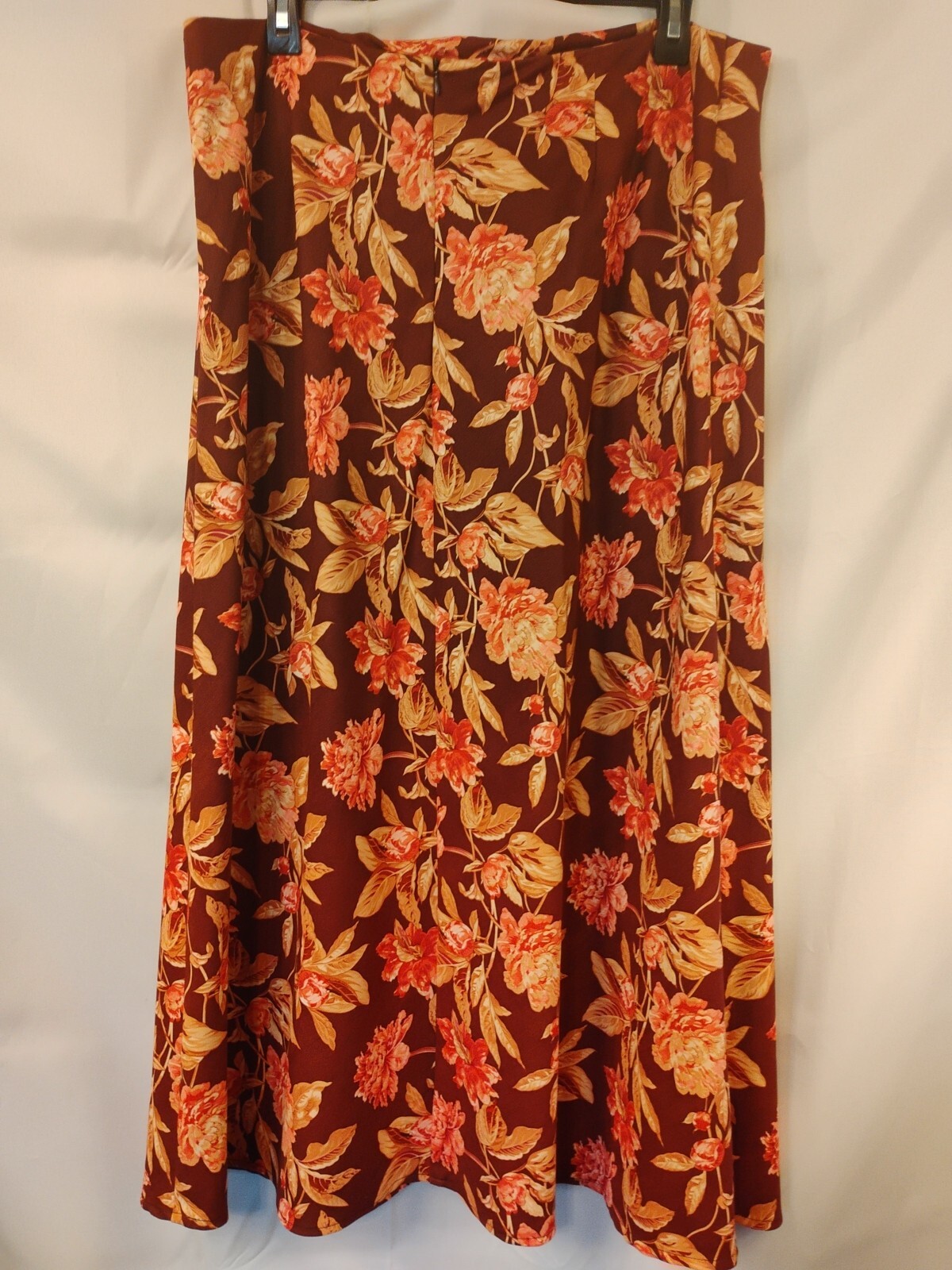 Vintage Womens Size 14 Selene Sport Zip Up Jacket Shirt & Long Skirt 2pc Set