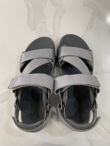 UGG Union Strap Sandals Light Blue - Men's Size 8 (1114990) MSRP $110 - Picture 2 of 4