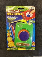 JA-RU POCKET TRAVEL SPIRAL SKETCH DRAWING DESIGN TOY 2005 SEALED