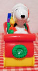 Vintage Snoopy in Sleigh Whitman’s Candies Container Bank — photo 4