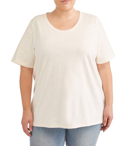 Sky - PLUS SIZE 3X - U Neck - LONG 