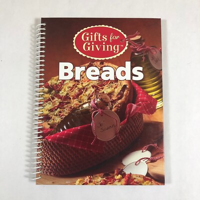 Gifts for Giving BREADS Recipe Book with Gift Tags 2005 Publications Intl Unused
