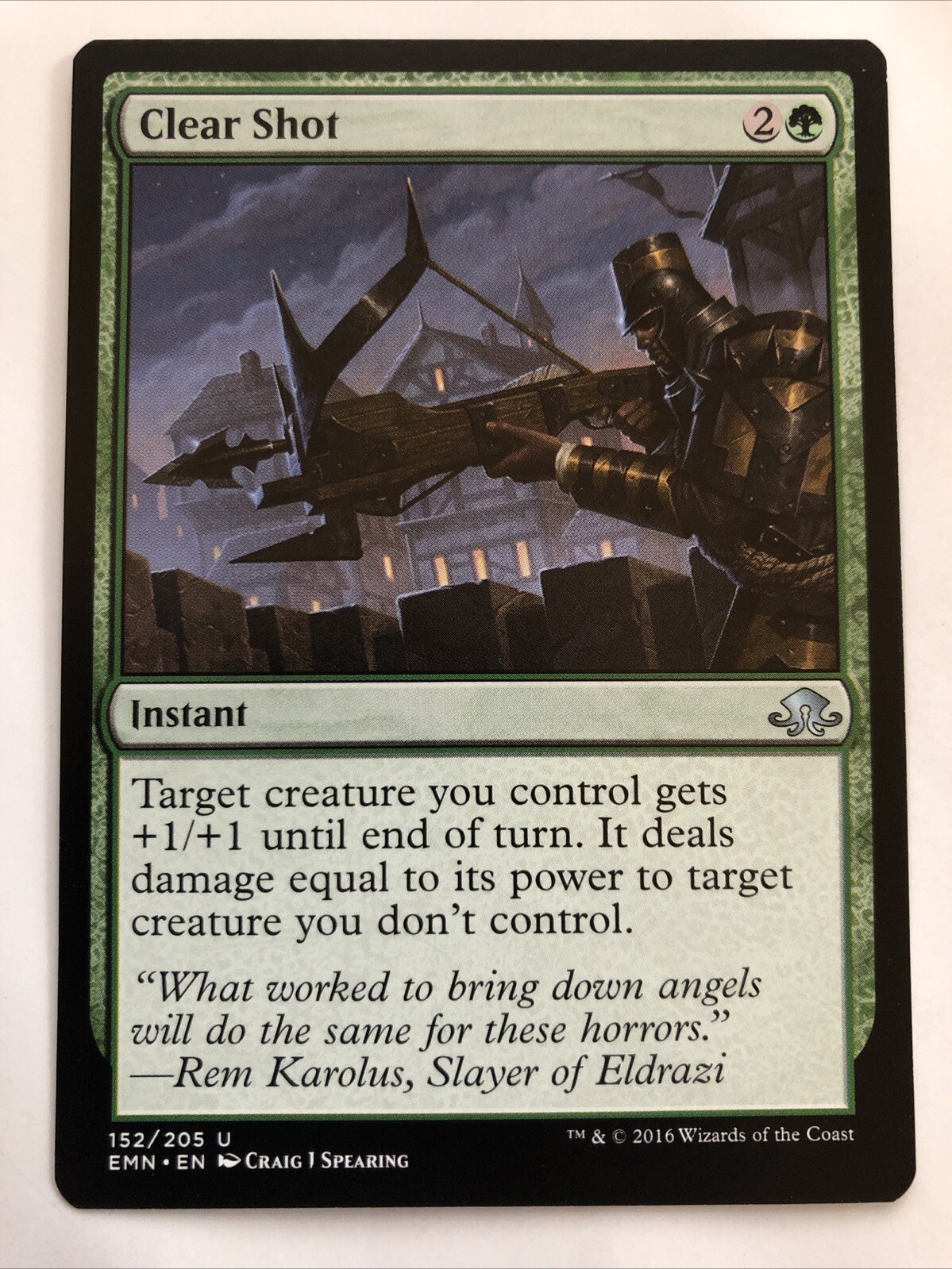 MTG Eldritch Moon Clear Shot 152/205 LP