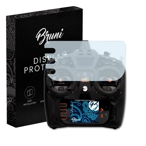 Bruni 2x Protective Film for Spektrum NX8 Screen Protector Screen Protection