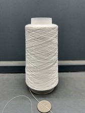 100G BRIGHT WHITE COLOUR 2/80NM 100% VERY FINE SILK YARN HONEYSUCKLE