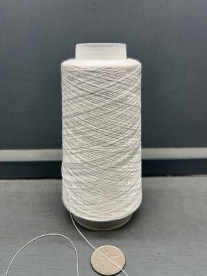100 g HELLWEISSE FARBE 2/80 NM 100 % SEHR FEINES SEIDENGARN GEISSBLATT