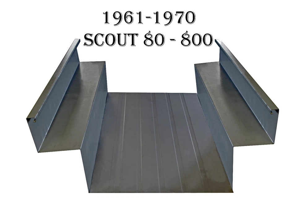 Cama de piso trasero y paneles laterales interiores para 1961 1962 1963-1971 Scout 80 y Scout 800 Foto 4 de 4