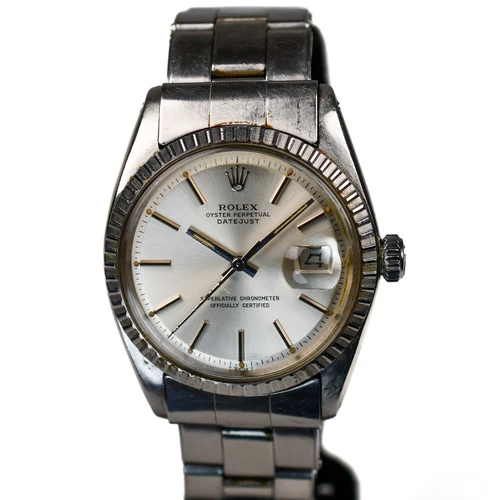 Rolex Datejust Ref. 1603 1978 Unpolished Box Papers Silver Cal 1575 COSC 36mm