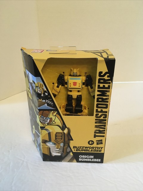 Hasbro Transformers Generations Buzzworthy Bumblebee War for Cybertron Deluxe Origin 4.5 in