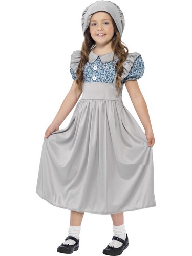 Girls Costume Historical Dress 