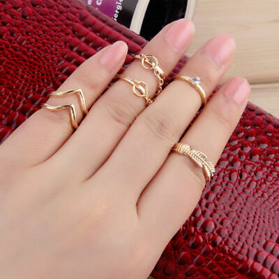 Heavenly Floral Gold Finger Ring