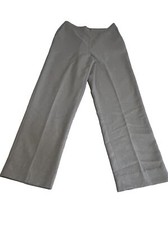 Alfred Dunner Pants Womens 8 Gray Elastic Waist Pull-On Pockets More In My Store