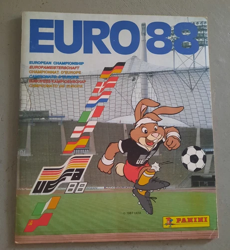 ALBUM PANINI UEFA EURO 88  COMPLETO - 7 FIGURINE  PERFETTO