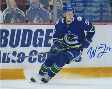 Vancouver Canucks Will Lockwood Signed Autographed 8x10 NHL Photo COA #3
