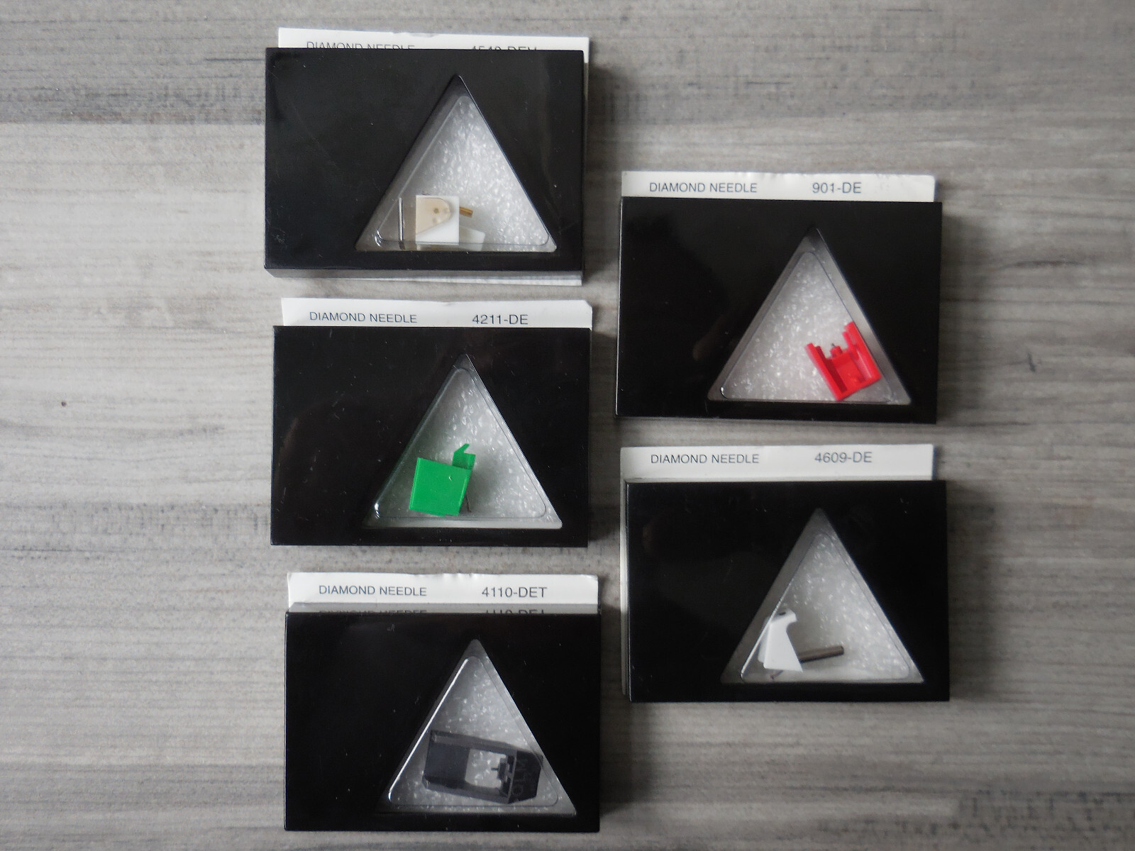5 Elliptical Turntable Stylus Needles Lot Free Shipping Upgrade-image