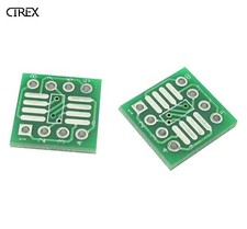 SO8 SOP8 SSOP8 TSSOP8 SMD To DIP8 Adapter 0.65/1.27mm PCB Board DIY (2x)
