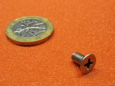 Metric Flat Head Phillips Machine Screw 18-8 Stainless Steel, M4 x 8 mm L 100 Pc