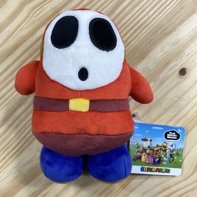 Nintendo Super Mario 7  Mocchi Mocchi Plush Tall Shy Guy Character Soft Small