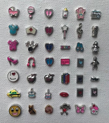 Floating Charms for Living Memory Charm Lockets