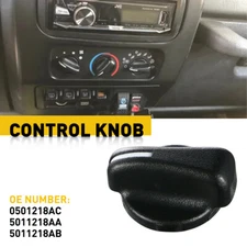 Control Knob Fan Speed Heater A/C Blower For Jeep Wrangler TJ 99-06 5011218AA EA