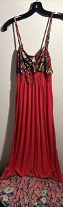 fashion dress cartoon Ace Of Hearts Backless Maxi Dress Black