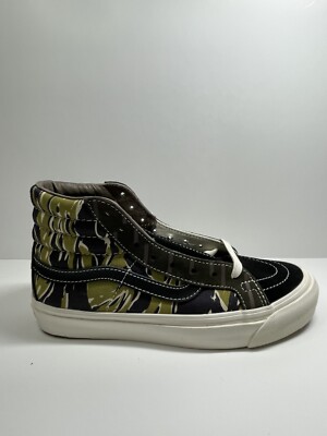 VANS OG Sk8 Hi LX “Mixed Camo” Canvas Size Skateboarding Shoes/Sneakers 