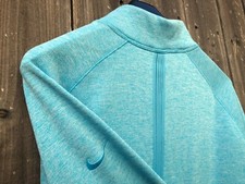 Nike Dri-FIT Player Men  s 1/2-Zip Golf Top BV0396-486 BLUE