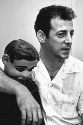 Bauchredner Paul Winchell mit seinem Dummy Jerry Mahoney 1960 4x6 FOTO