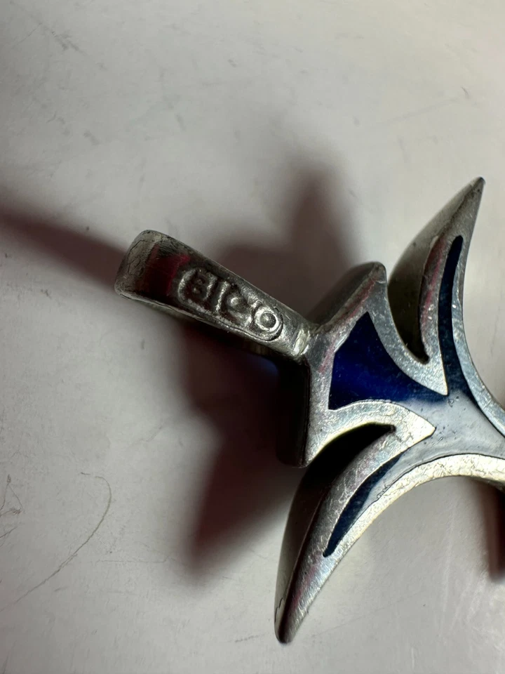 Австралийская подвеска BICO из смолы синяя оловянная унисекс - Изображение 3 из 4