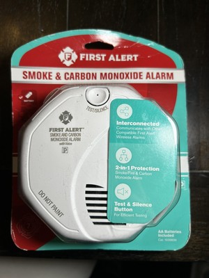 First Alert Wireless Smoke & Carbon Monoxide Alarm White (FAT1039839) NEW IN BOX