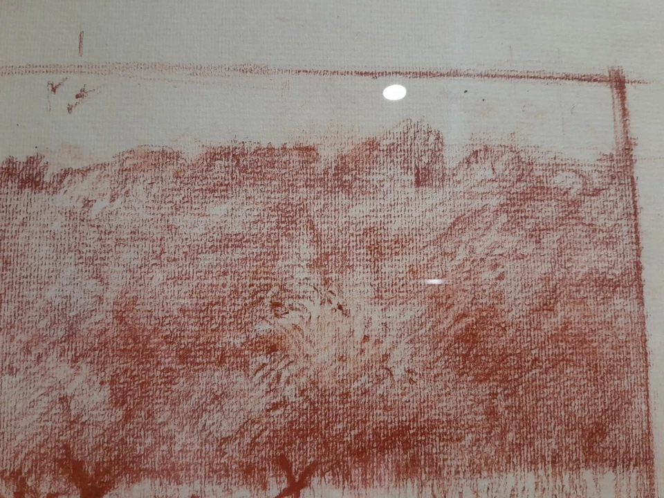 Dibujo a lápiz original Harold Cohen Foto 4 de 4