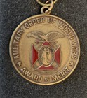 Vintage Military Order Of World Wars Award Of Merit Medal Pin — photo 2