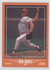 1988 Score Rookies & Traded Factory Set Rob Dibble #86T 0u7