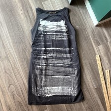 Woman’s 2000’s Y2K The Limited Little Black Dress Size 2 Sleeveless Abstract